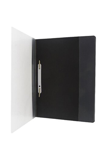 Roco LW320PP A4 Clear Front Report Cover with Prong Fastener – Black