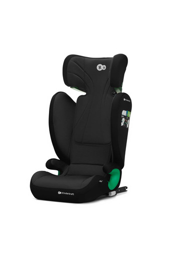Kinderkraft Autosedačka KINDERKRAFT JUNIOR FIX2, velikost I 100–150 cm, grafitově černá