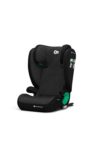 Kinderkraft Autosedačka KINDERKRAFT JUNIOR FIX2, velikost I 100–150 cm, grafitově černá