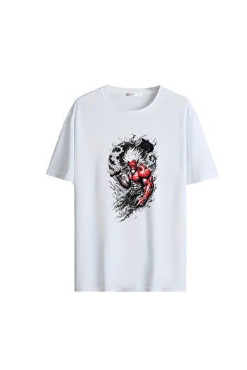 Gölge Store Anime Printed Oversize Unisex T-Shirt