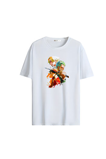Gölge Store Anime Printed Oversize Unisex T-Shirt