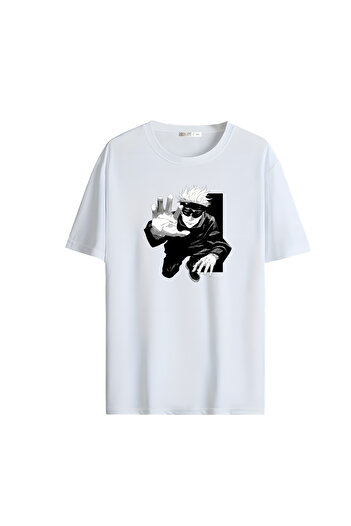 Gölge Store Anime Printed Oversize Unisex T-Shirt