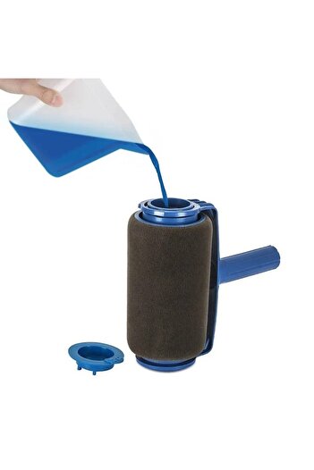 HOZRO HOZRO Roller Set, with Refill and Reservoir with Container, Without Extension, Blue – Pictura Rapida