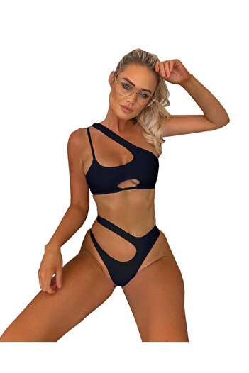 WildFashion 2-piece swimsuit with cutouts and removable pad SW2263-1