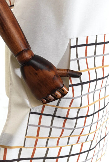 BUGİ HOME COLLECTİON Premium Series Chef Cook Kitchen Apron - Stain-Proof with Pocket 54X70