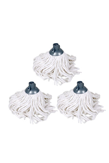bebelyno Set of 3 Cotton Mop with high absorption power, 160 g