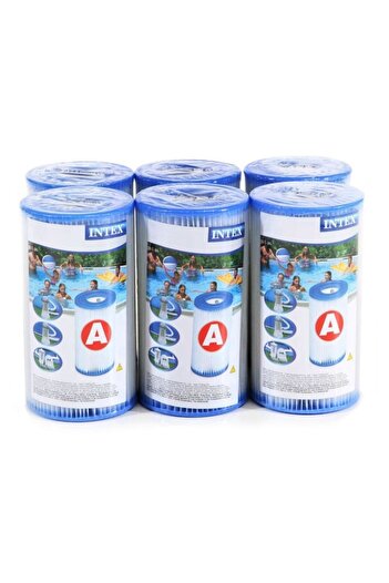 Intex Set 6x Filtre Tip A pentru Pompa Piscina Intex