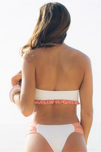 WildFashion Two-piece swimsuit - ribbed model SW2059-25