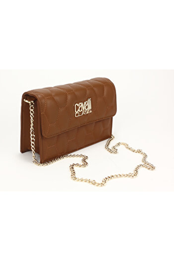 Class Roberto Cavalli Crossbody, Handbag, Bella, Caramel Color