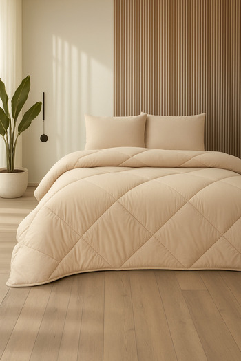 Formeya Beige Soft Silicone Quilt Double 195*215