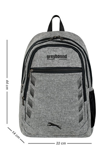 Bliss Unisex Suya Dayanıklı Çok Cepli Laptop Bölmeli Okul & Seyahat Sırt Çantası