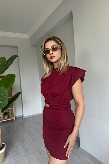 World Fashion Trends Μίνι φόρεμα με επένδυση από ύφασμα κατάδυσης JT7091
