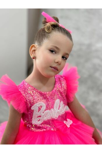 defada Barbie Παιδικό βραδινό φόρεμα γενεθλίων Φόρεμα ειδικής περίστασης