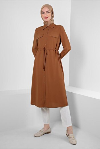 Alvina TUNIC WITH BUTTON WITH STRAPPED CUFFS 43831