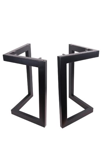 TOLIAHOME Metal Bench Coffee Table Center Table Leg 2 Pieces Leg 42 cm Furniture Leg