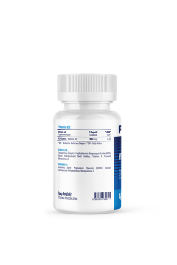 FLAVA Vitamin K2 - 45 Capsules X 2 Pieces