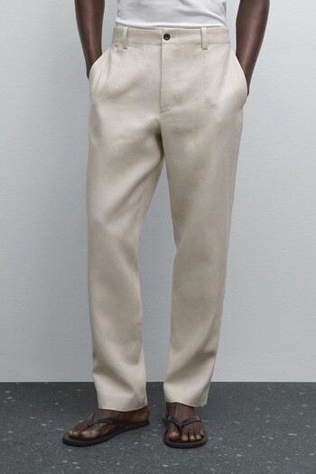 Massimo Dutti %100 keten pantolon