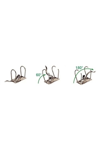 Leitz Folder Narrow Light Blue 180 °   (3 Pieces)
