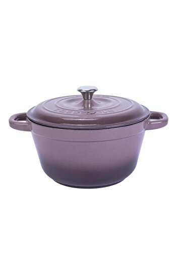 Lava Cast Round Pot Cast Iron Lid New Heritage Series Diameter(Ø)26cm