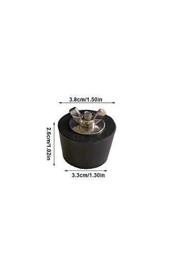 Choice 1.5in 3.8cm Pool Winterizing Plug Rubber Pool Return Plugs 1in 1.25in 1.5in 2in 2.5in Swimming Pool