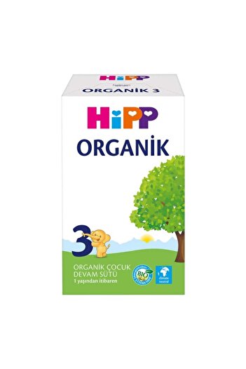 Hipp 3 Organik Bebek Sütü 600 G