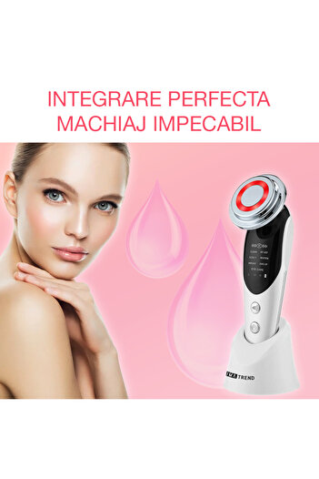 IMA TREND IMA Trend 7 in 1 Facial Treatment Device, EMS, Massage, Lifting, Pore Cleansing, Wrinkles, White