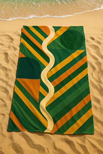 maison aura Beach Towel Quick Dry Micro Fabric