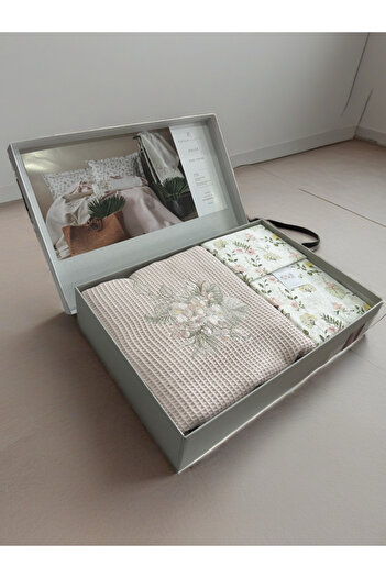 Pupilla Double Embroidered Pique Set Dolce Powder