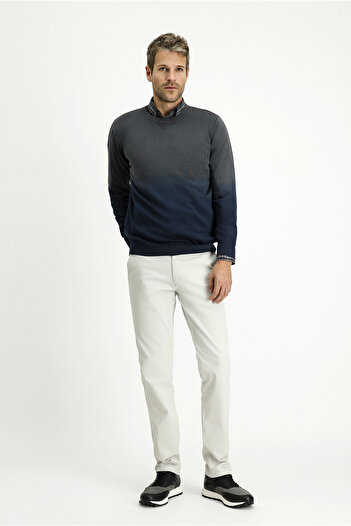 Kiğılı Regular Fit Lycra Canvas / Chino Pants