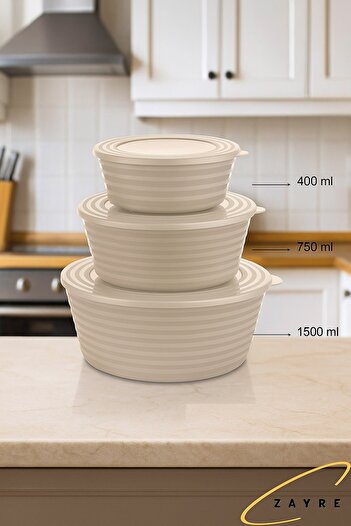 ZAYRE Storage Container, Breakfast Container, Feeding Container, 3 Sizes