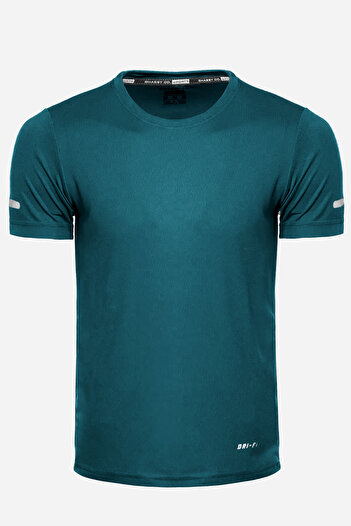 GHASSY CO. Men's Moisture Wicking Quick Dry Athletic Technical Performance Sports T-shirt