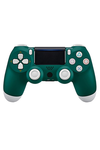 Teno Controller Wireless DoubleShock Teno®, compatibil cu PS4, joystick-uri analog, alb/verde