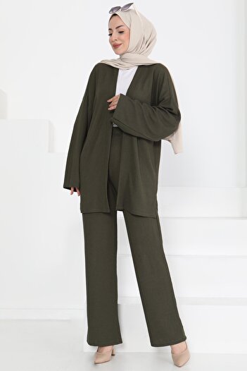 TOFİSA Cepli Kimono Takım Haki - 27131