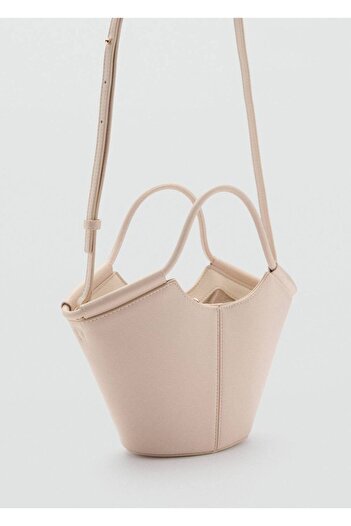 MANGO Woman Mini-Shopper-Stil Umhängetasche