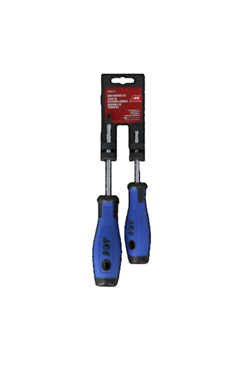 ACE 2-Piece Durable Break Resistant Pozi Tip Screwdriver Set