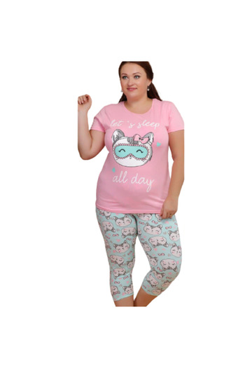 Generic Women's oversized Bermuda pajamas