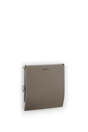 Brabantia Platinum Mink Steel Toilet Paper Holder