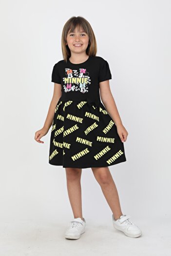 NEWKİDS Printed Girl's Dress