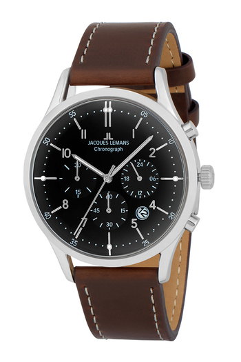 Jacques Lemans Mens Watch Jacques Lemans 1-2068M, Quartz, 41mm, 5ATM