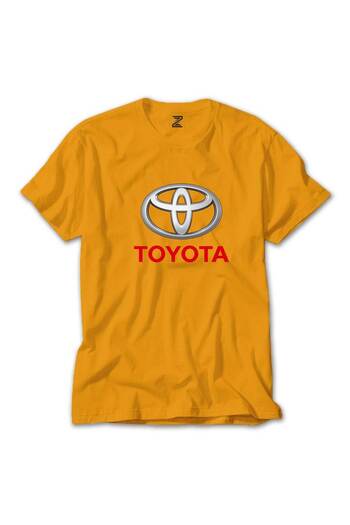 CrowsGate Toyata Text Logo Yellow T-Shirt