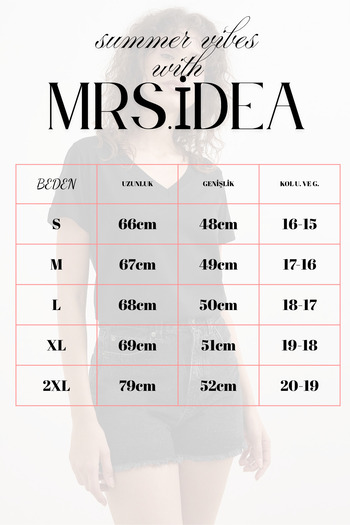 Mrs.idea Μαύρο γυναικείο μπλουζάκι με λαιμόκοψη σε σχήμα V από πλεκτό βαμβακερό χτενισμένο βαμβάκι
