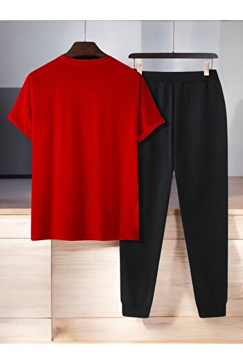 uyguntarz Unisex Dr: Ayi Design Printed Tshirt Tracksuit Set