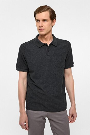 SÜVARİ Cavalerist Loose Cut Pocket Dobby Soft Textured T-Shirt