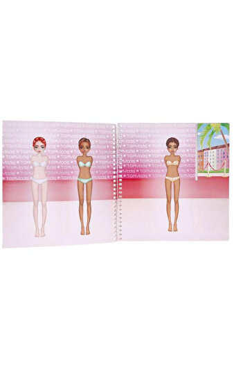 Top Model Party Sticker Book 13438