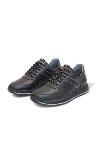 Konfores 2185-Luısfıgo Genuine Leather Top Quality Anatomical Sole Men's Casual Sneakers Shoes
