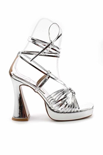 Bambi Lame Women's Classic Heeled Shoes K01209206039