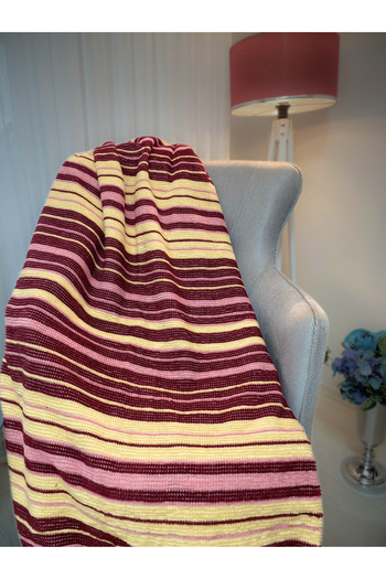 Kuyucak Battaniye Cotton Double Blanket Seasonal Gift