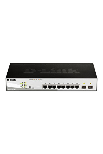 D-Link Switch-uri DLINK SW 8P-GB POE+ 2CMB SMART RM