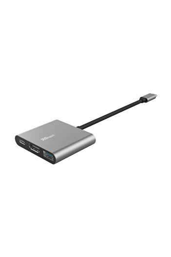 Trust Cabluri video Trust Dalyx 3-in-1 Multiport USB-C Adapt