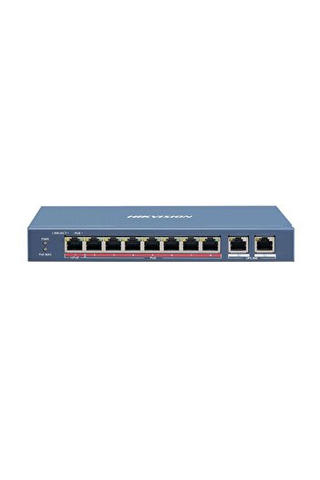 Hikvision Switch-uri SWITCH 8 PORTURI 2UPLINK 90W UNMANAGED